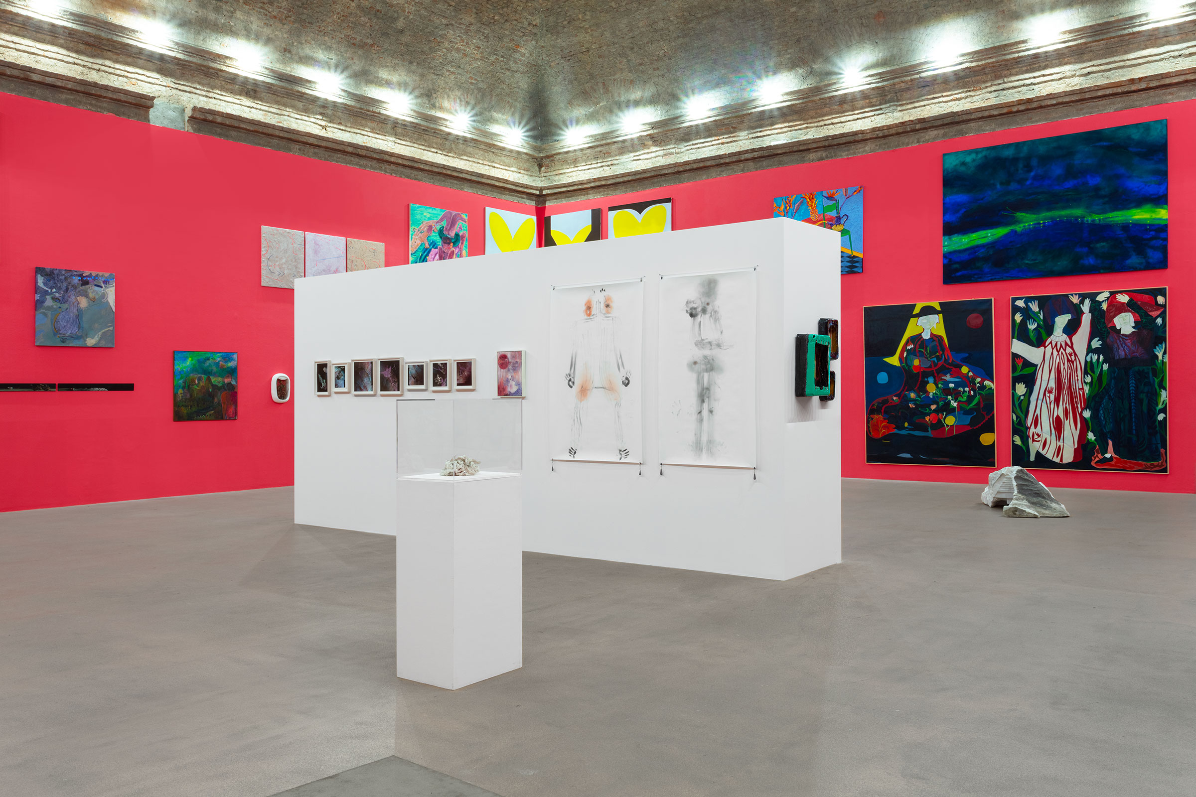 u0022Sensing Painting. Opere dalla Collezione du0027arte della Fondazione CRC / Sensing Painting. Works from the Collection of Fondazione CRCu0022, veduta espositiva